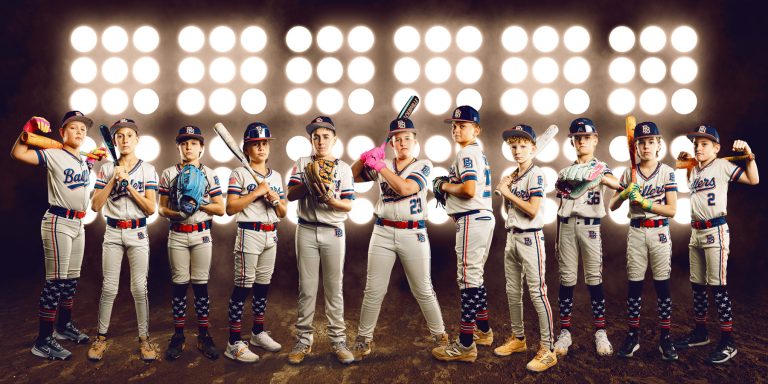 Ballers baseball travel team digital composite photography