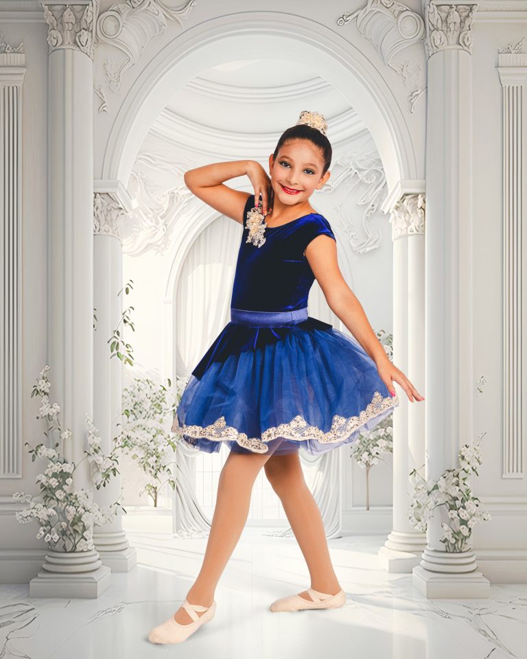 Young ballerina dancer portrait by BC Visuals