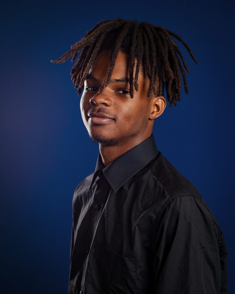 High school chorus student portrait photographed in bartow, florida