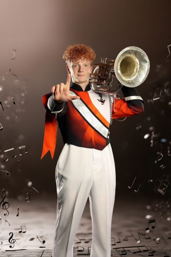lakeland, florida marching band digital composite photography