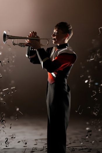Marching band digital composite photography lakeland, florida