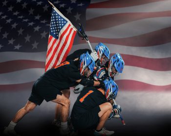 lacrosse stick creative buddy pose from bartow high school media day