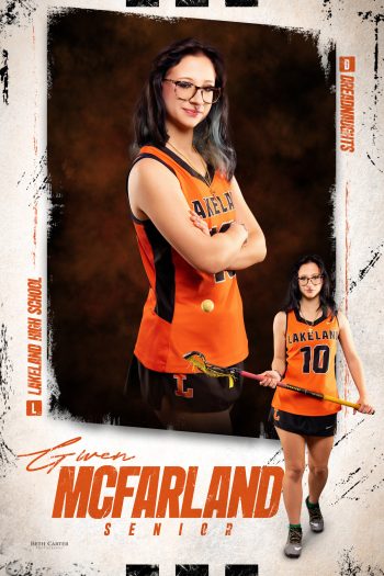 two image sports banner design girls lacrosse lakeland, florida