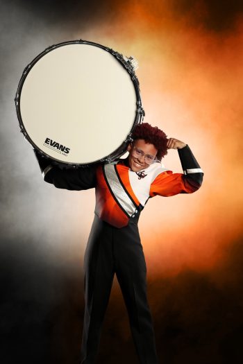 High school drum line photographer for lakeland high school, florida