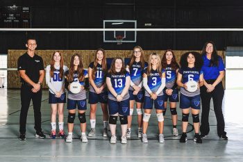 Girls indoor volleyball team photo central florida