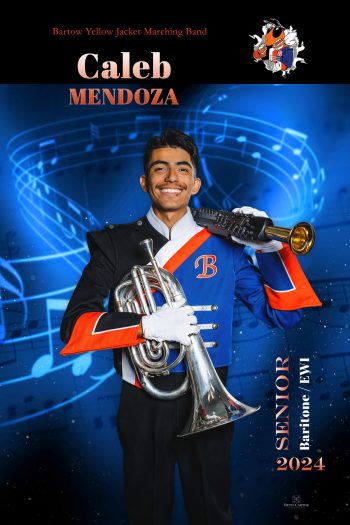 marching band senior banner for bartow high school