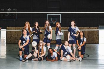 natural indoor volleyball team picture from lakeland, florida