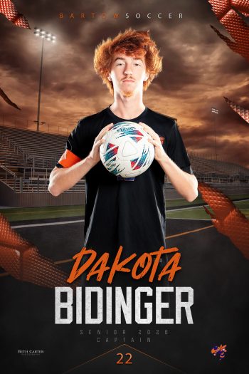 bartow soccer senior banner for BC Visuals