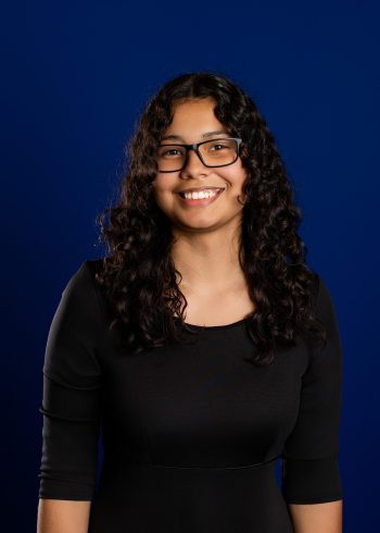 High school chorus student portrait photographed in central florida