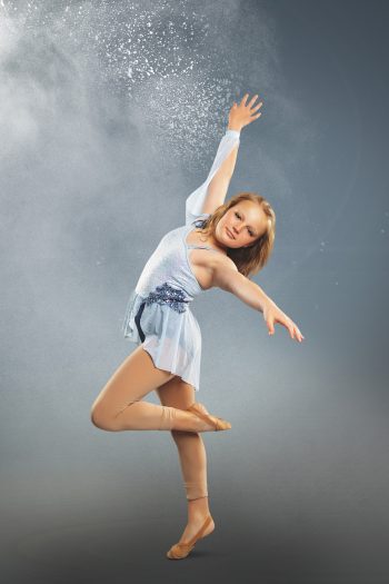 Individual dance portrait taken by BC Visuals in Bartow Florida studio.