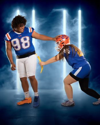 tackle football versus flag football buddy photo
