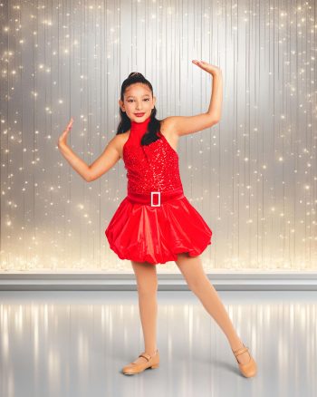 Dance portrait taken in central Florida on a digital background.