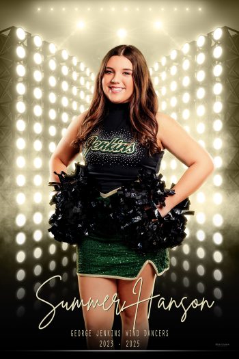 george jenkins high school wind dancers senior banner design