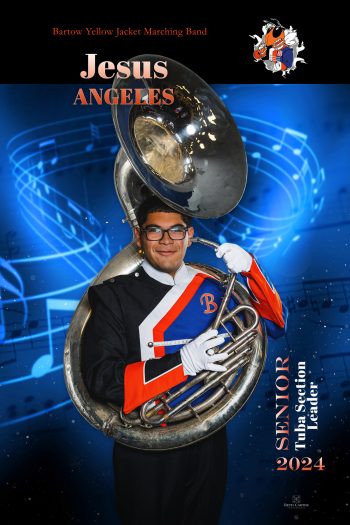 marching band senior banner design, central florida high schools