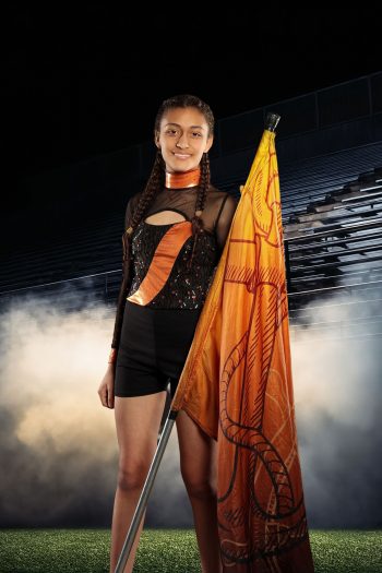 central florida color guard photographed in lakeland, florida
