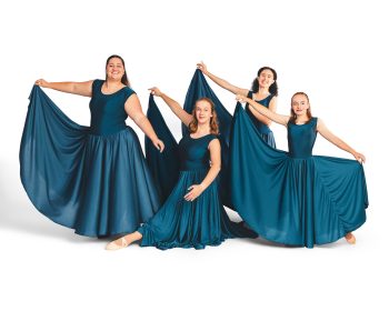 Group Dance portrait on a simple white studio backdrop.