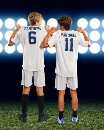 soccer players posing for buddy shot at team media day in lakeland, florida